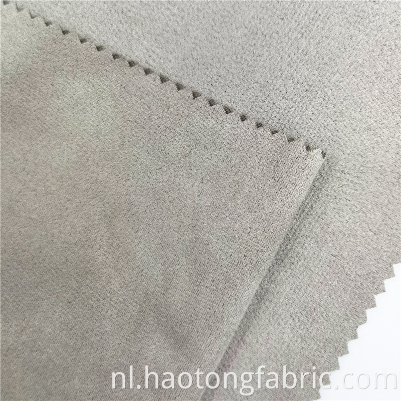 Brushed Knitting Suede Fleece Fabric